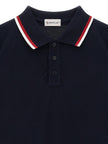 Moncler Enfant Tricolor Polo Shirt