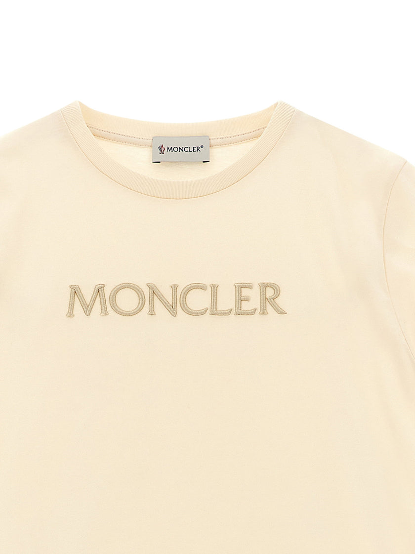 Moncler Enfant Logo Embroidery T-shirt