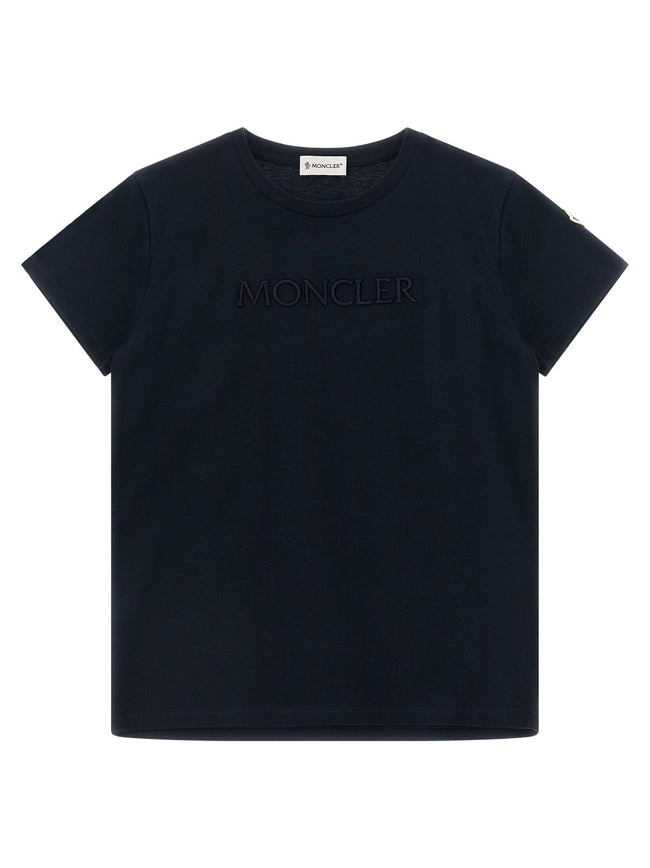 Moncler Enfant Logo Embroidery T-shirt