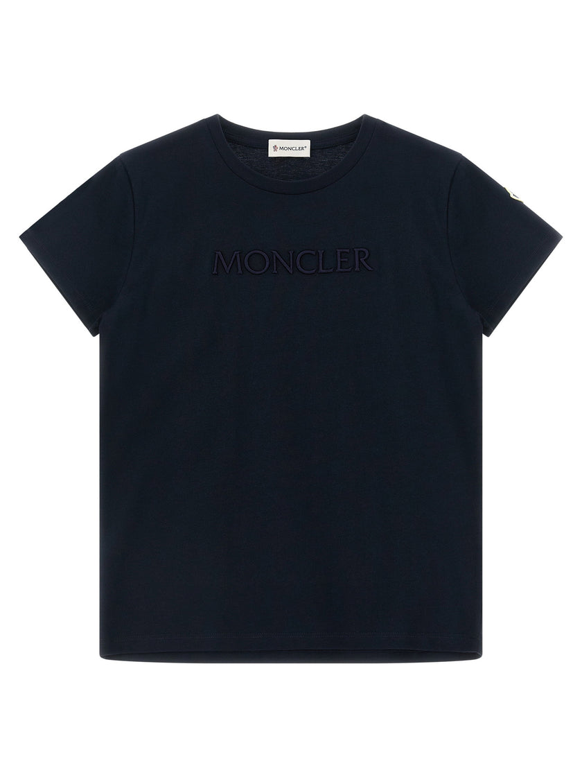 Moncler Enfant Logo Embroidery T-shirt