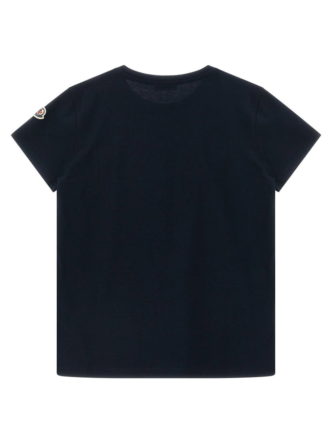 Moncler Enfant Logo Embroidery T-shirt