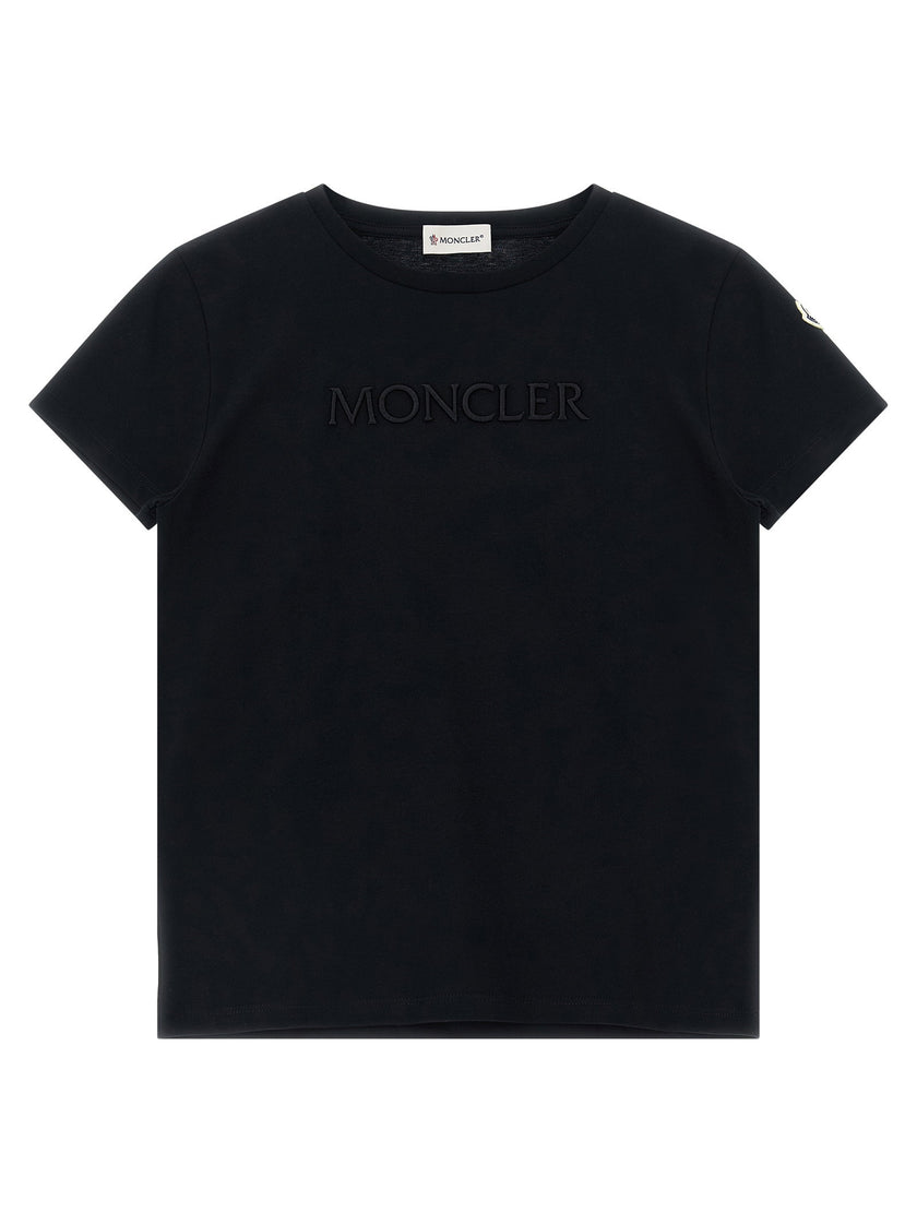 Moncler Enfant Logo Embroidery T-shirt