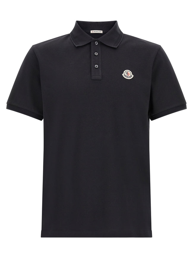 Moncler Logo Patch Polo Shirt