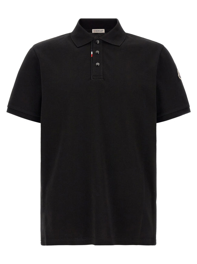 Moncler Tricolor Detail Polo Shirt