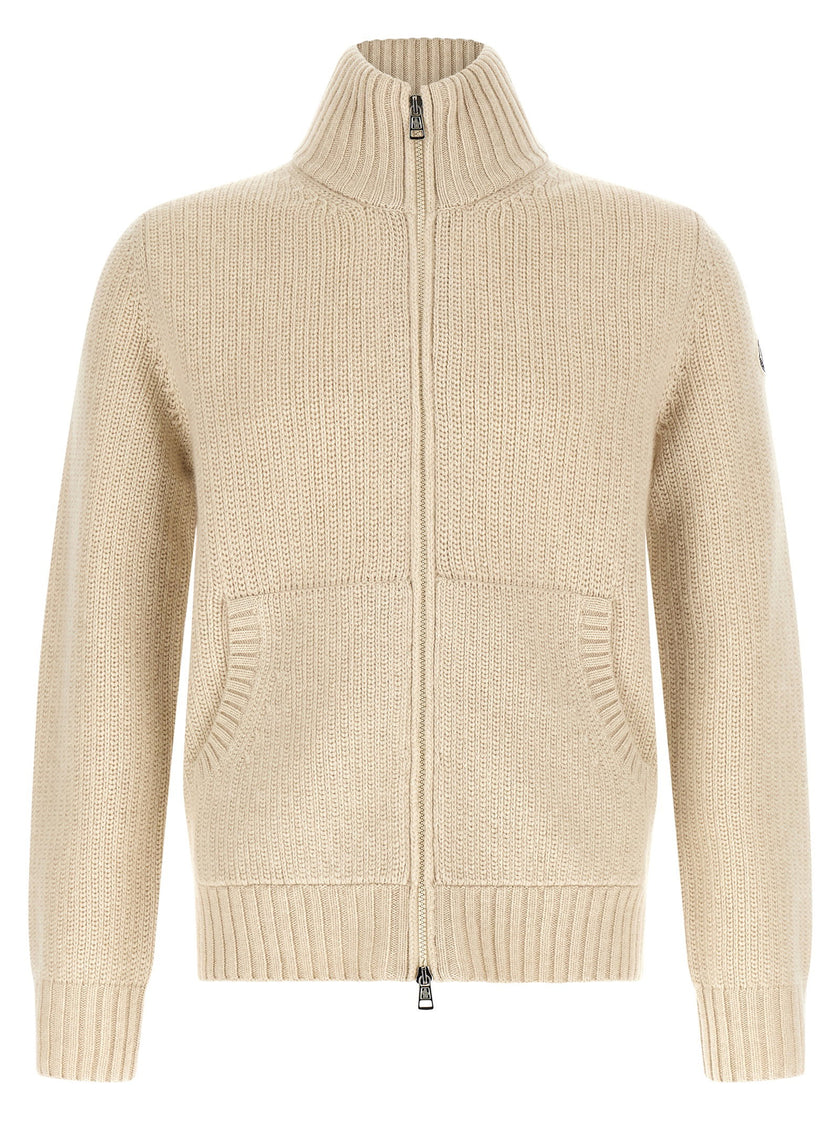 Moncler Wool And Cashmere Cardigan