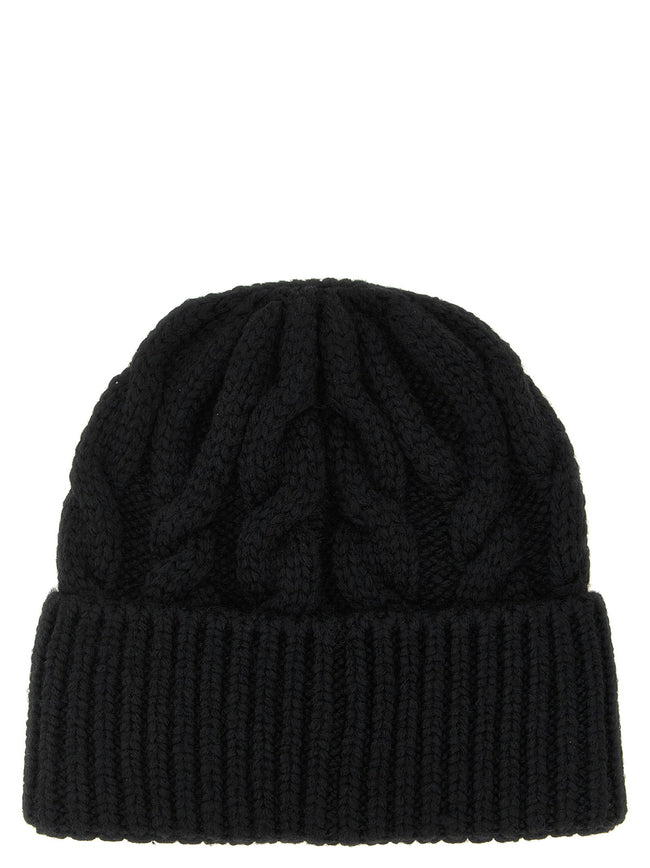 Moncler Grenoble Logo Patch Beanie