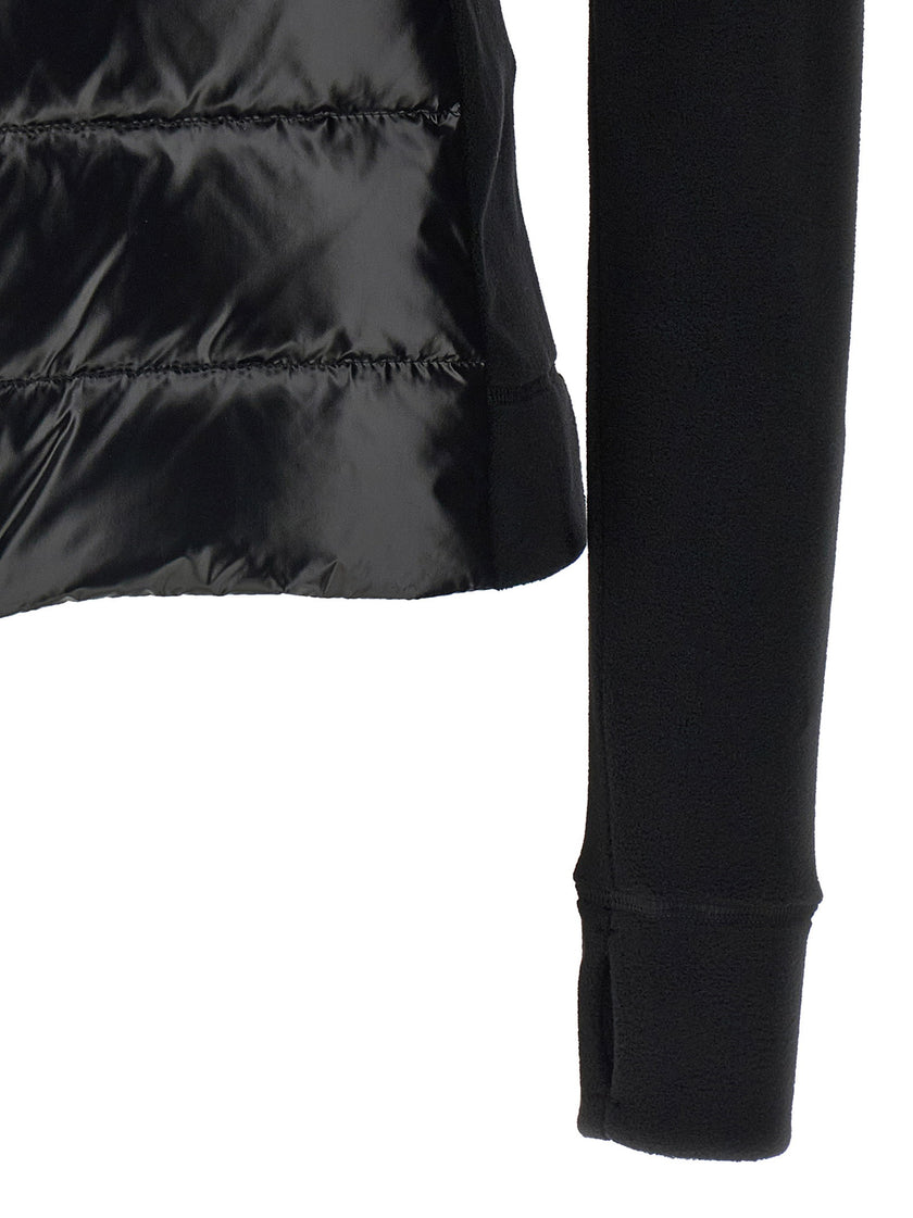Moncler Grenoble Padded Cardigan With Hood And Zip