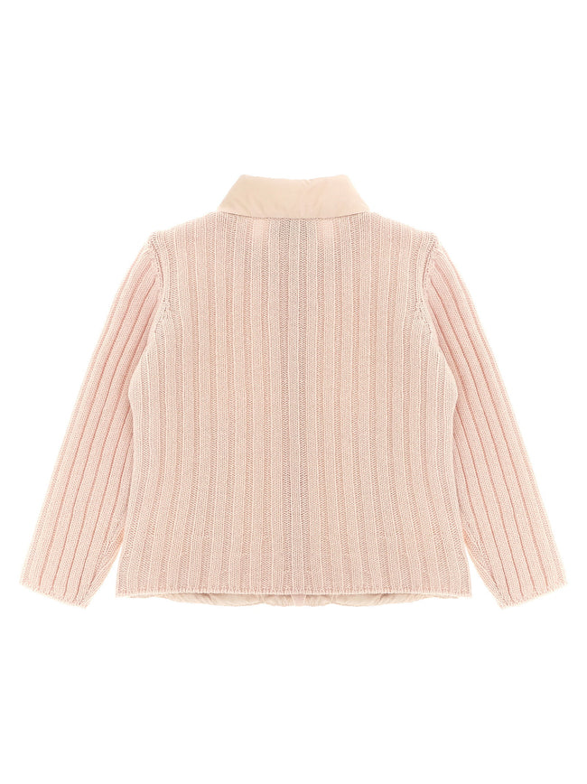 Moncler Enfant Padded Cardigan