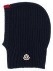 Moncler Enfant Wool Balaclava With Logo