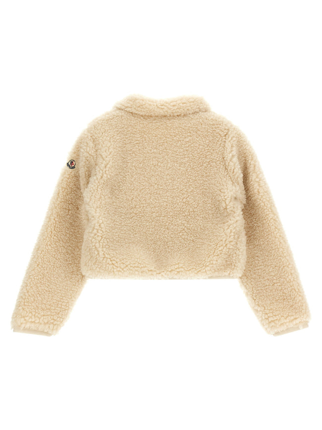 Moncler Enfant Teddy Effect Sweatshirt