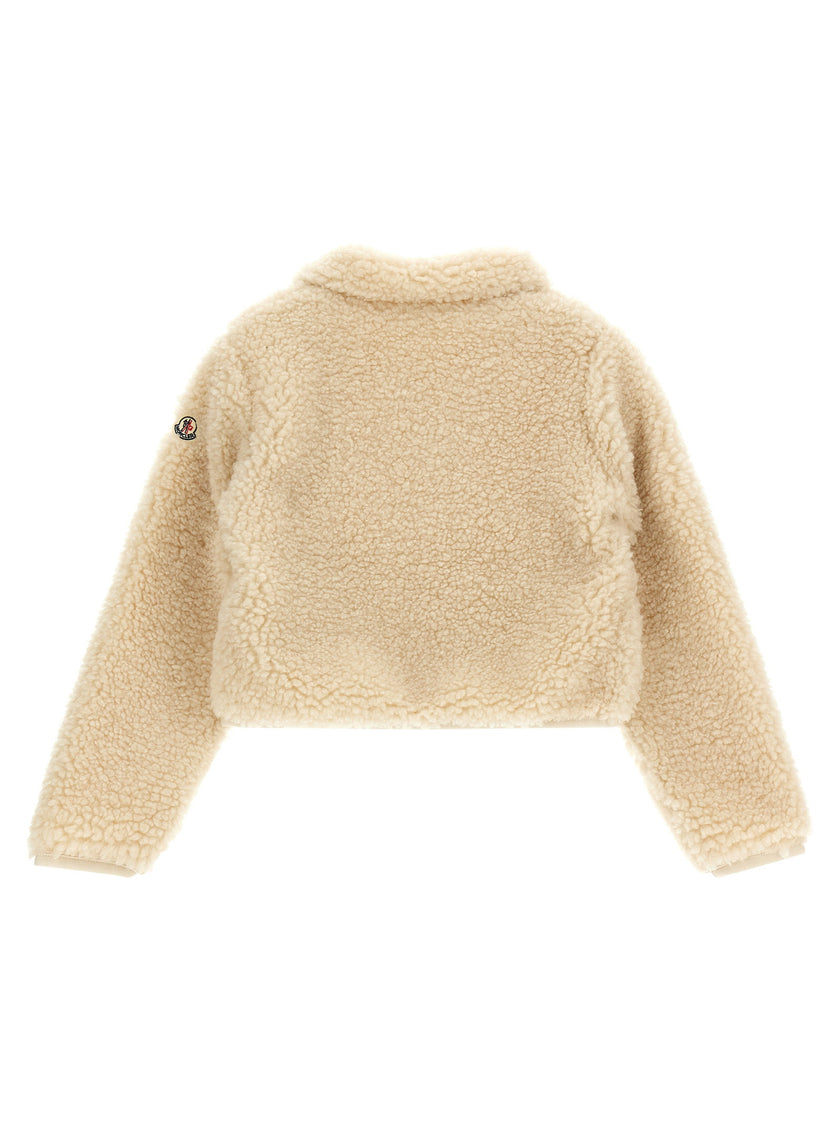 Moncler Enfant Teddy Effect Sweatshirt