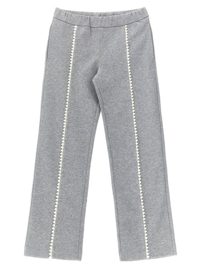 Moncler Enfant Details Crochet Joggers
