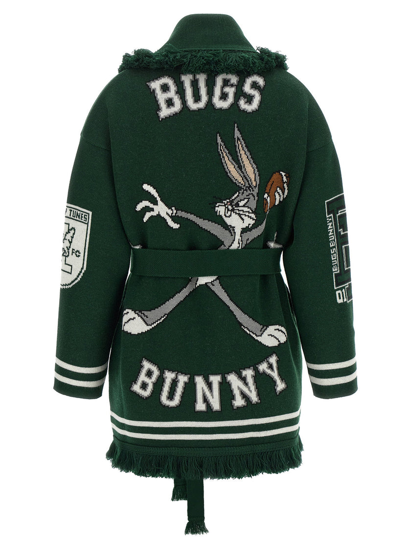 Alanui Sporty Bugs Bunny & Sylvester Cardigan