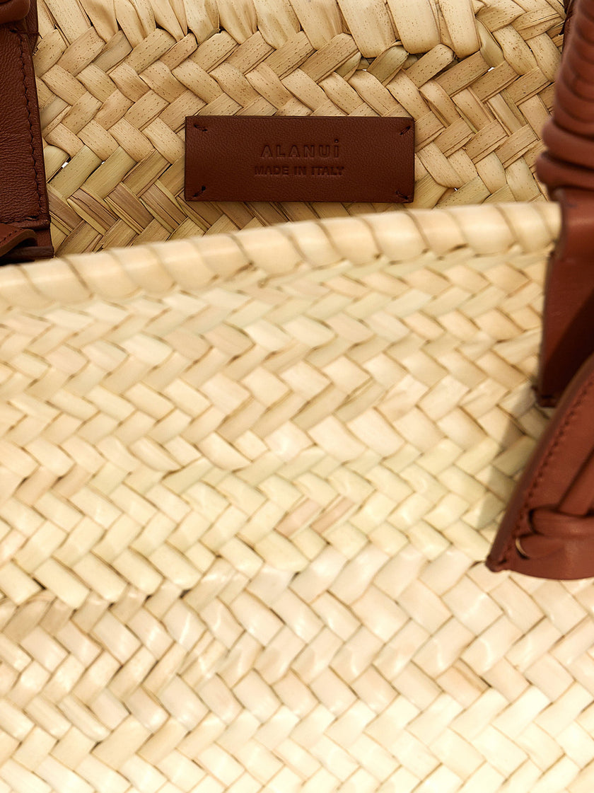 Alanui Icon Palm Leaf Small Handbag