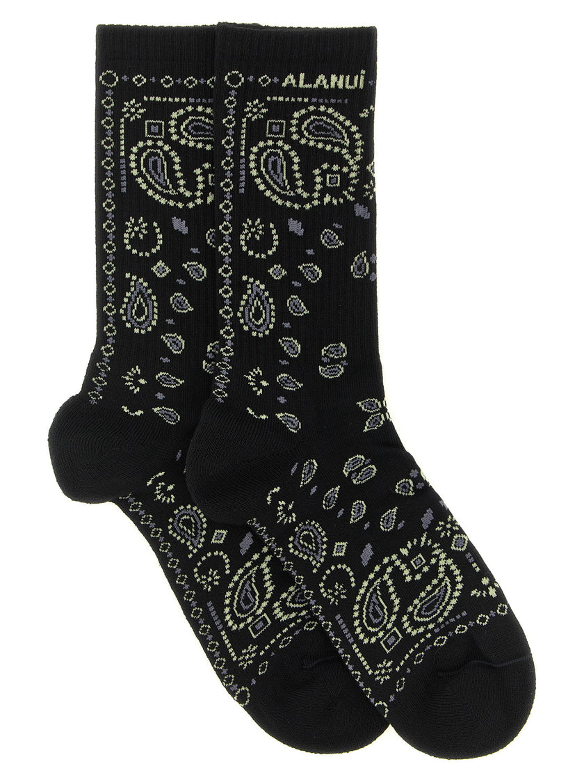 Alanui Bandana Socks