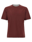 Brunello Cucinelli Faux-layering T-shirt