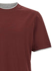 Brunello Cucinelli Faux-layering T-shirt