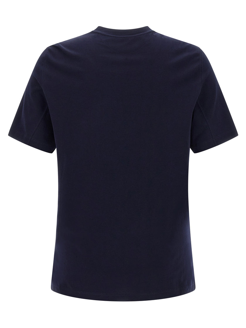 Brunello Cucinelli Logo Print T-shirt