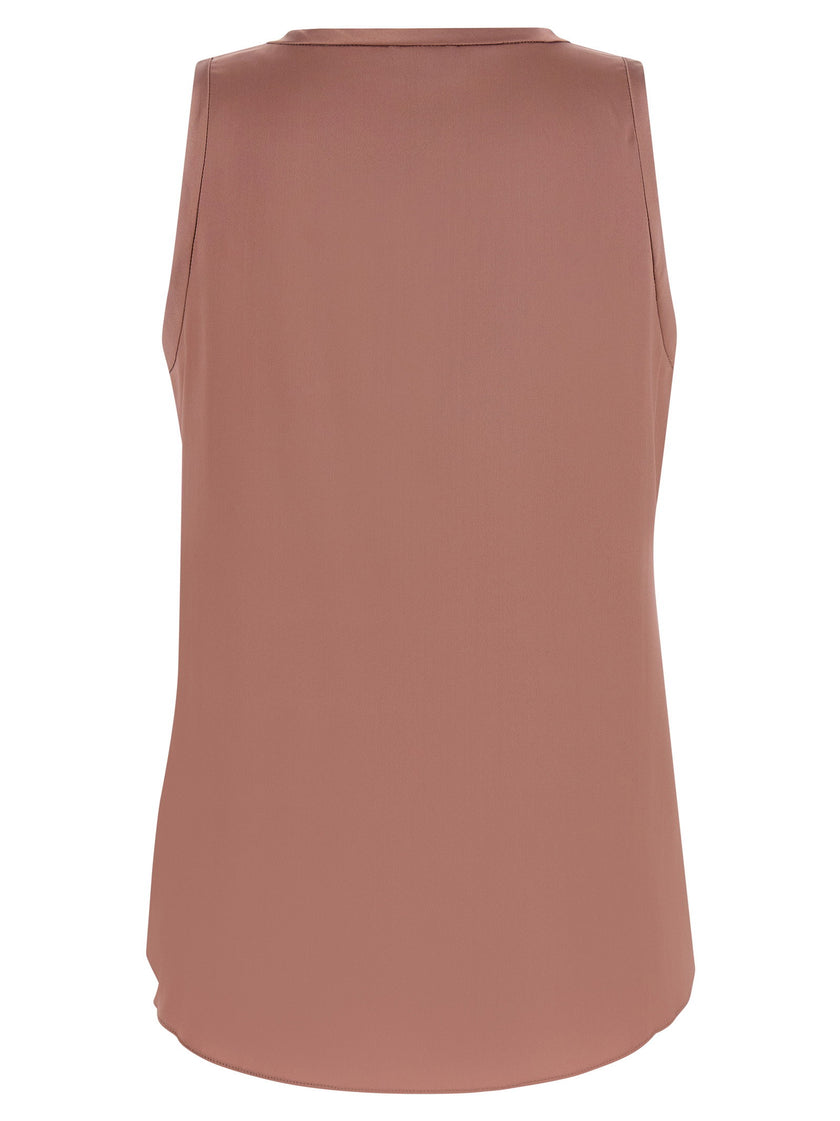 Brunello Cucinelli Satin Top