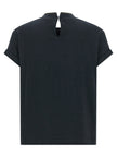 Brunello Cucinelli Shiny Collar T-shirt
