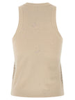 Brunello Cucinelli Dazzling Check Embroidery Top