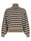 Brunello Cucinelli Sparkling Stripes Sweater