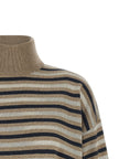 Brunello Cucinelli Sparkling Stripes Sweater