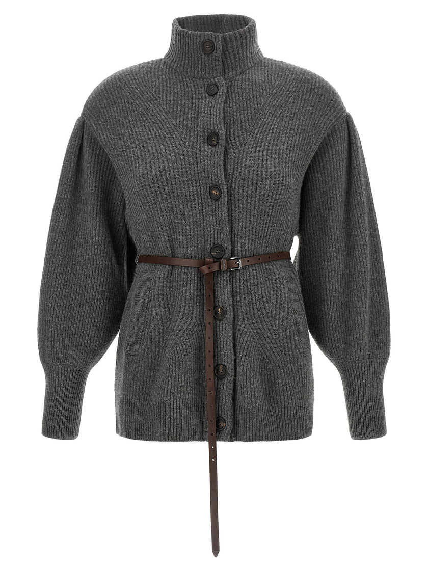 Brunello Cucinelli Belted Cardigan