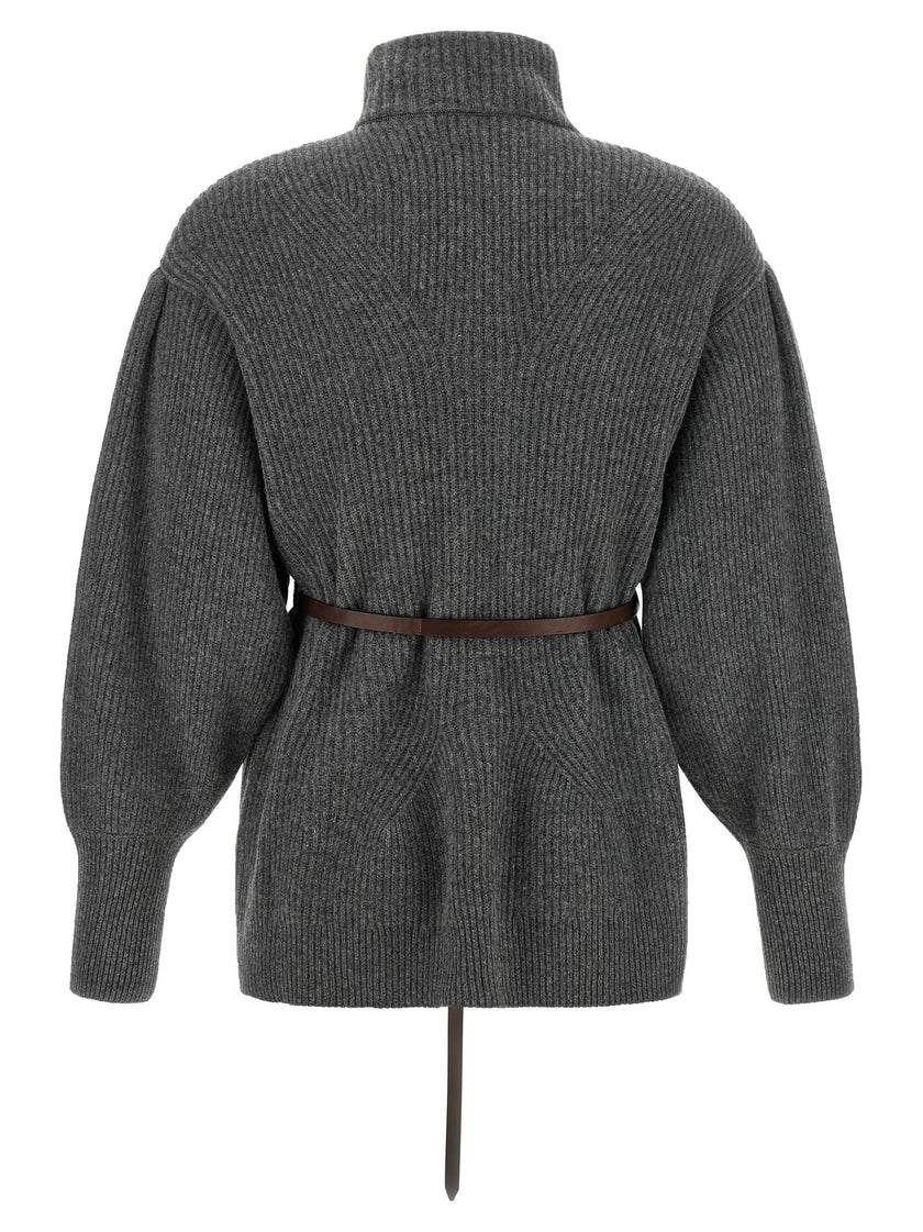 Brunello Cucinelli Belted Cardigan