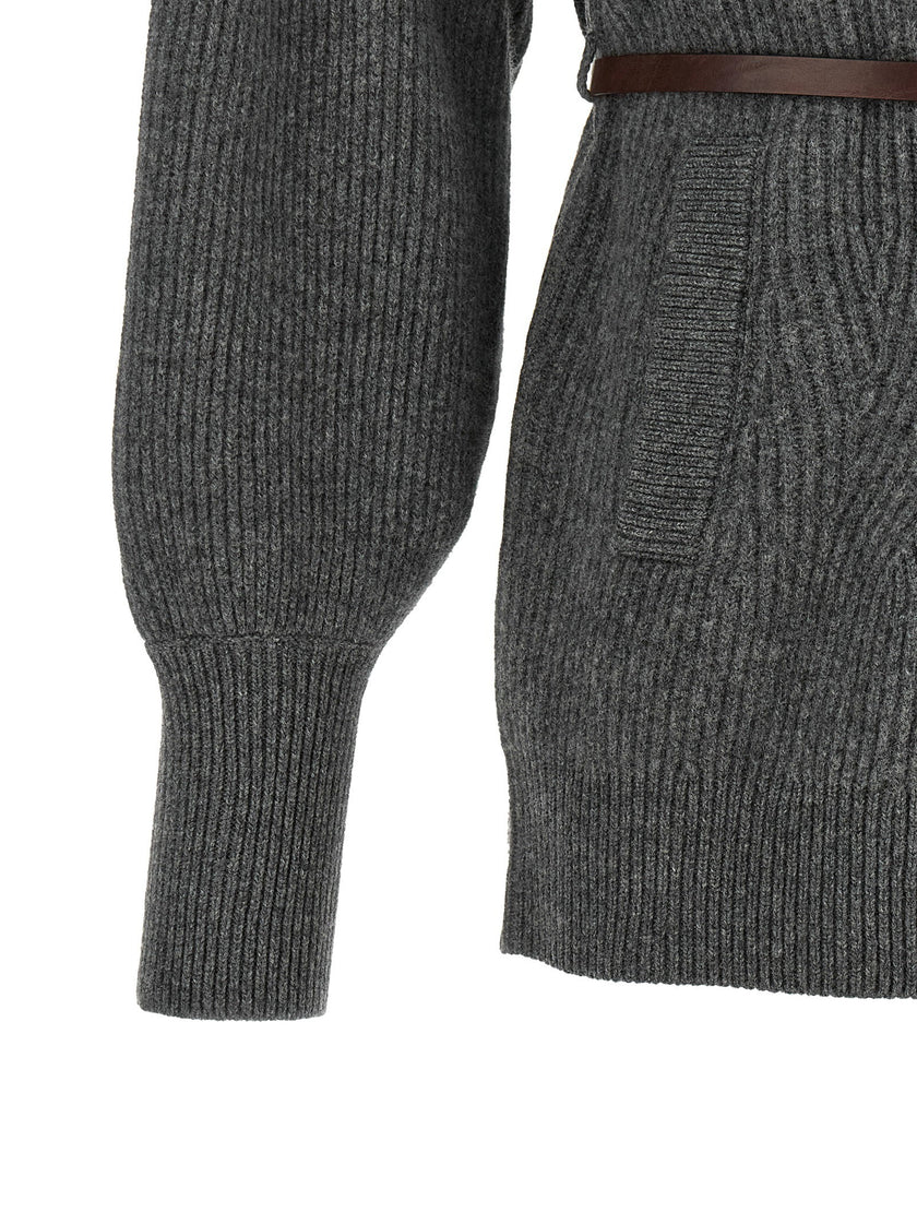 Brunello Cucinelli Belted Cardigan