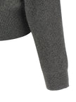 Brunello Cucinelli Ribbed Cardigan With Leather Detail