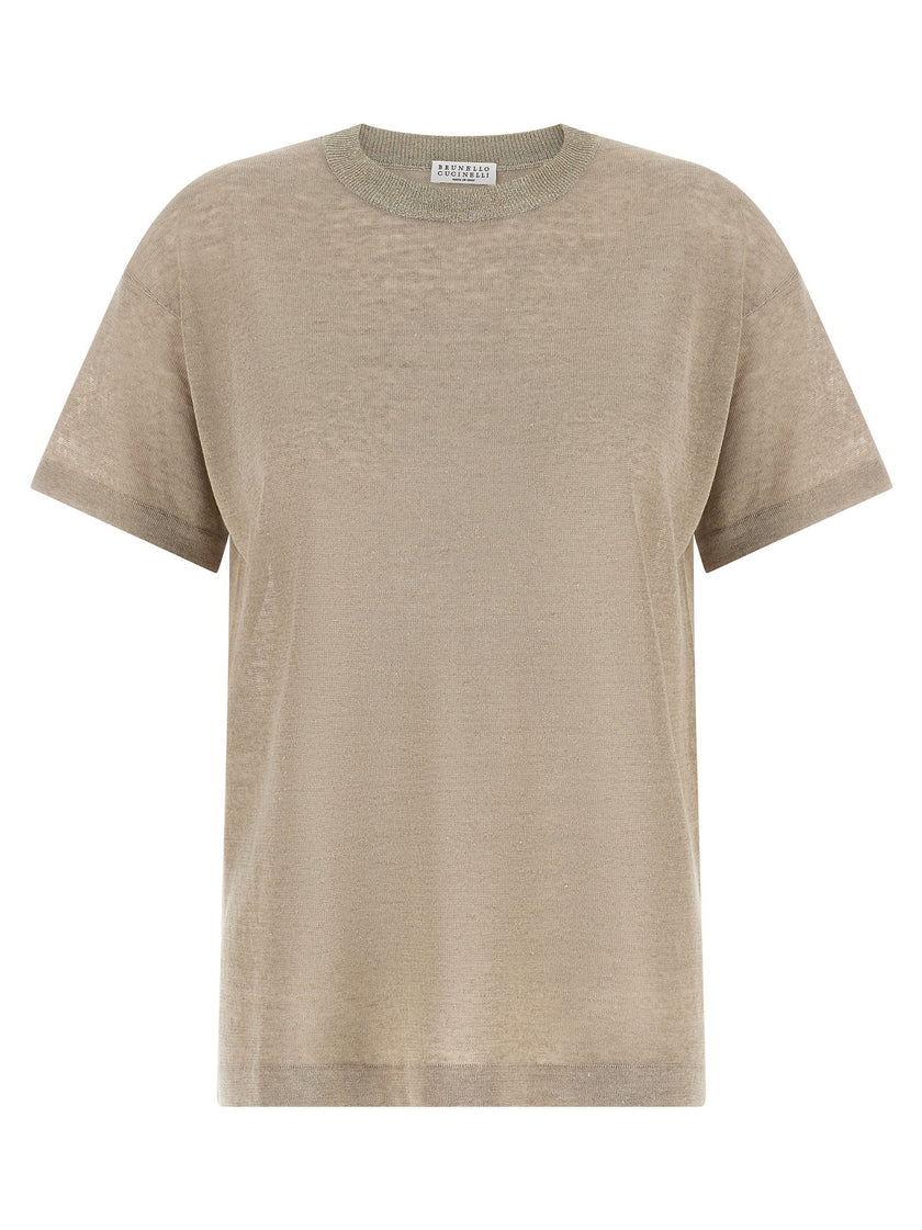 Brunello Cucinelli Dazzling Collar Sweater