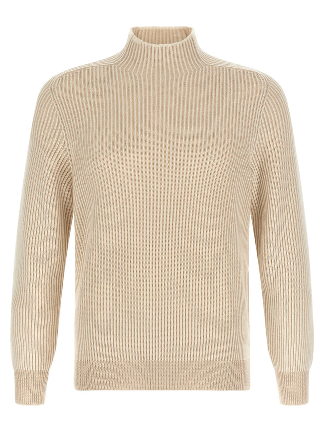 Brunello Cucinelli English Ribbed Sweater