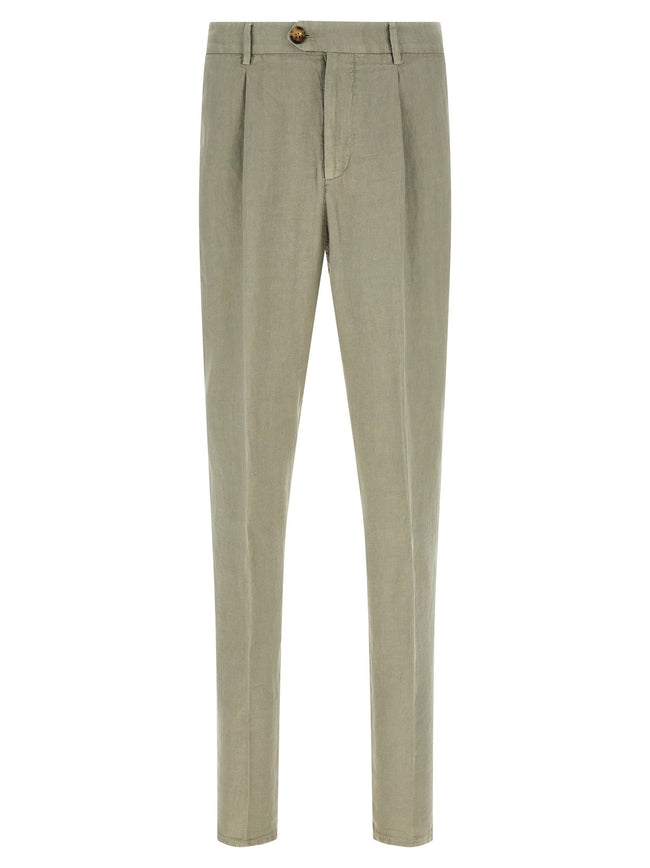 Brunello Cucinelli Linen Gabardine Trousers