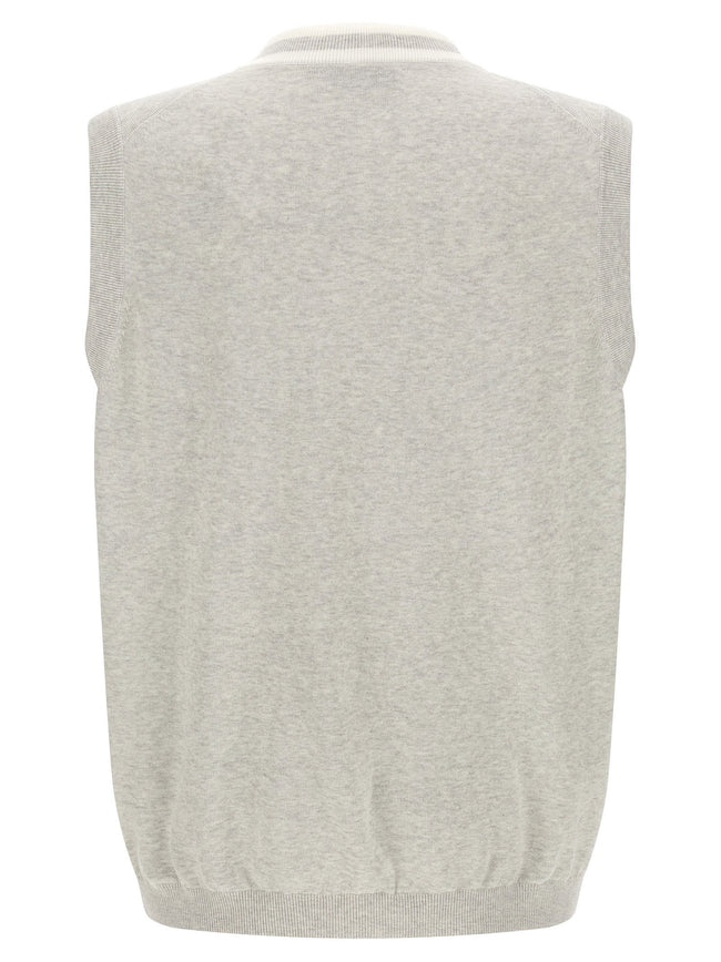 Brunello Cucinelli Heraldic Logo Vest