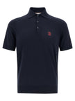 Brunello Cucinelli Logo Embroidery Polo Shirt