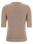Fabiana Filippi Gauze Platinum Sweater