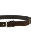 Brunello Cucinelli Inverted Leather Belt