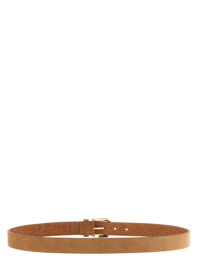 Brunello Cucinelli Inverted Leather Belt