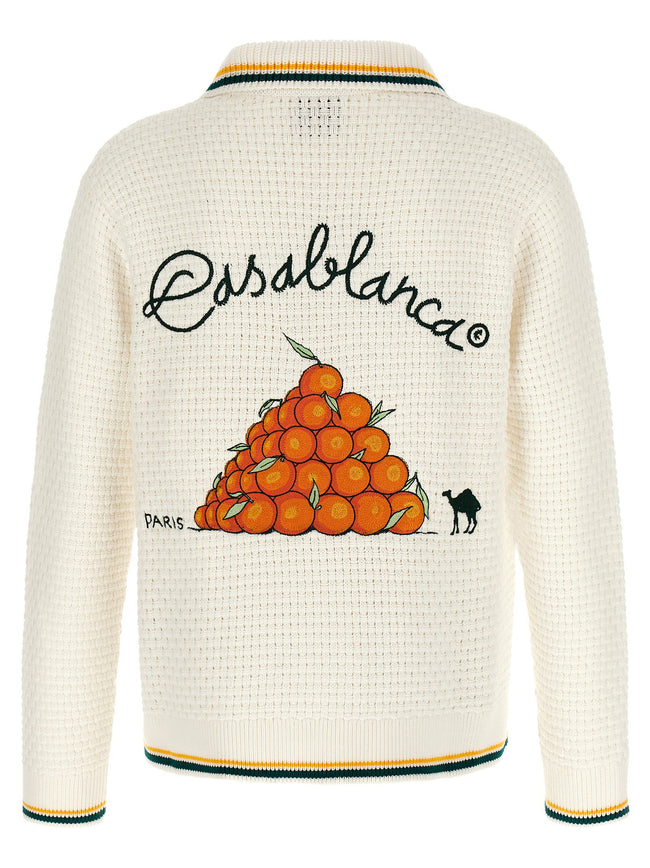 Casablanca Pyramide Doranges Cardigan