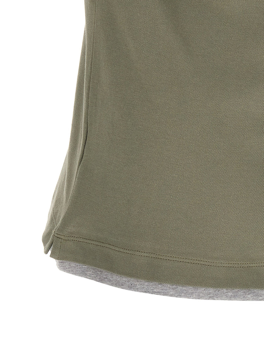 Brunello Cucinelli Faux Layering Polo Shirt