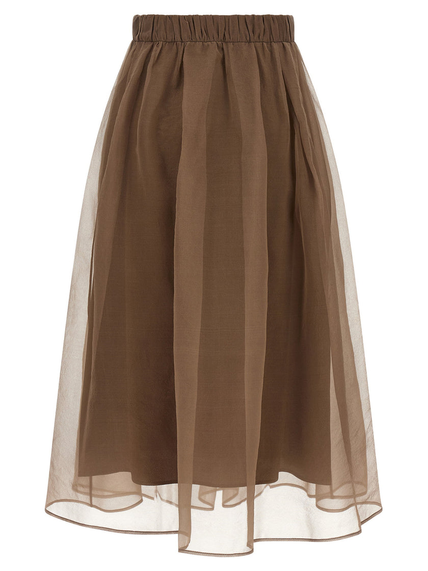 Brunello Cucinelli Circle Skirt
