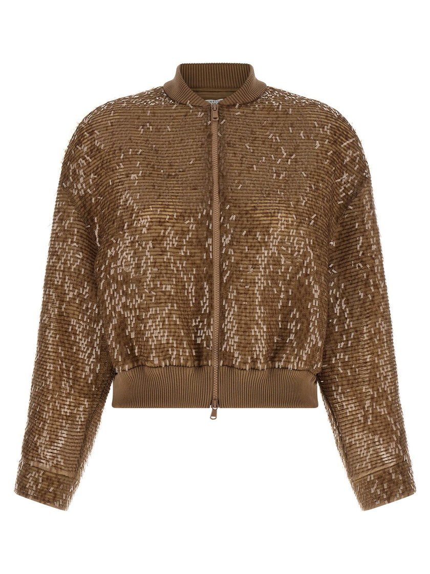 Brunello Cucinelli Zip Cardigan