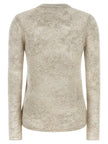 Brunello Cucinelli Flower Lace Sweater