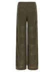 Brunello Cucinelli Track Flower Lace Pants
