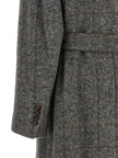 Brunello Cucinelli Check Tweed Coat