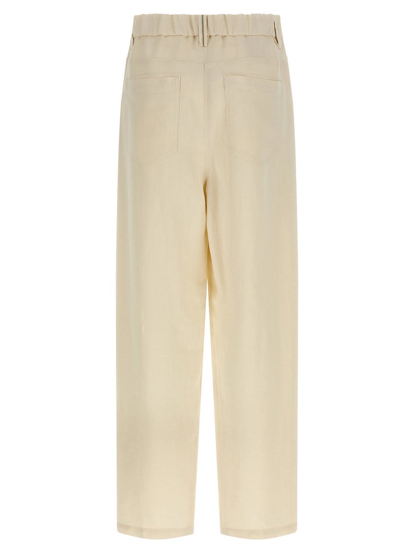 Brunello Cucinelli Linen Trousers