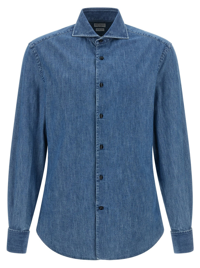 Brunello Cucinelli Denim Shirt