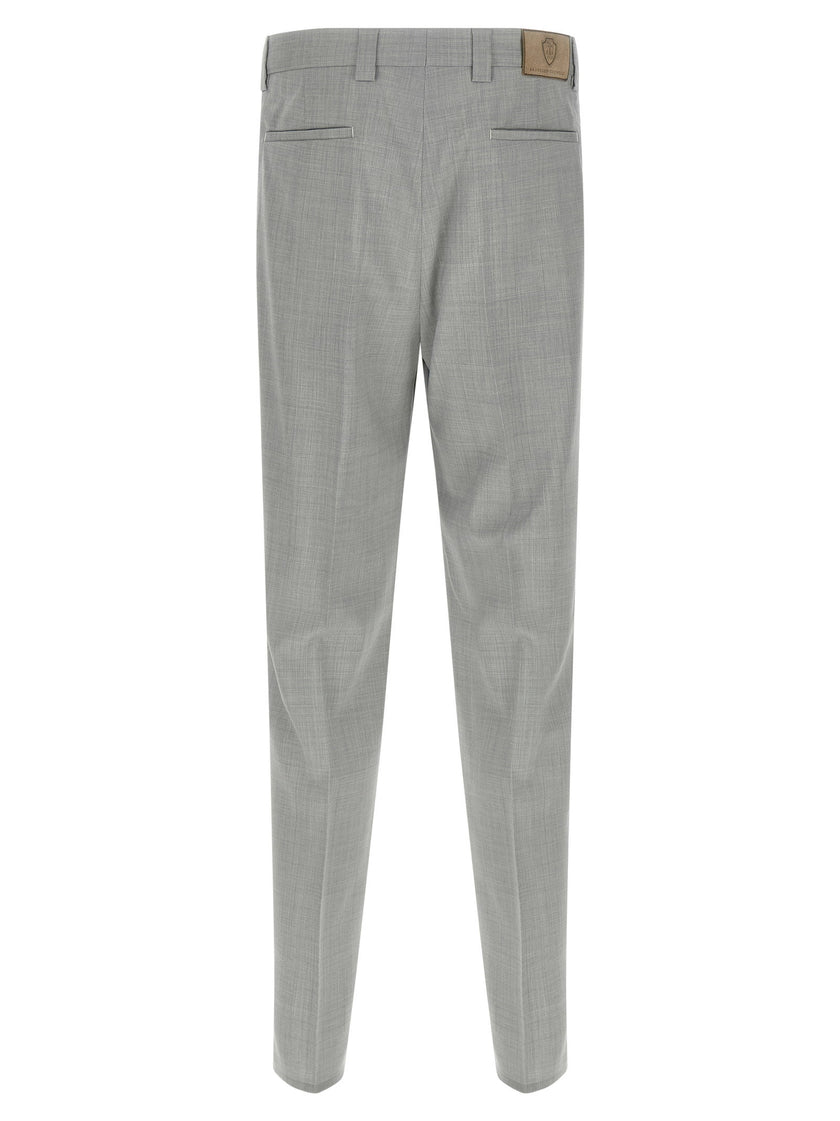 Brunello Cucinelli Mélange Wool Pants