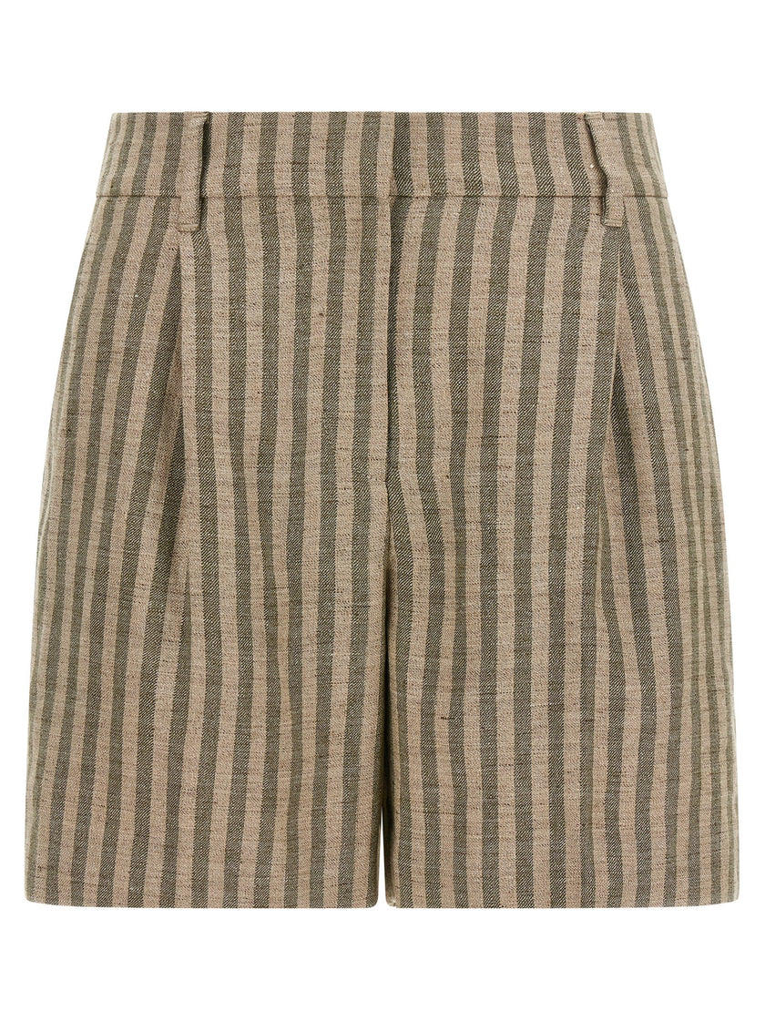 Brunello Cucinelli Striped Bermuda Shorts